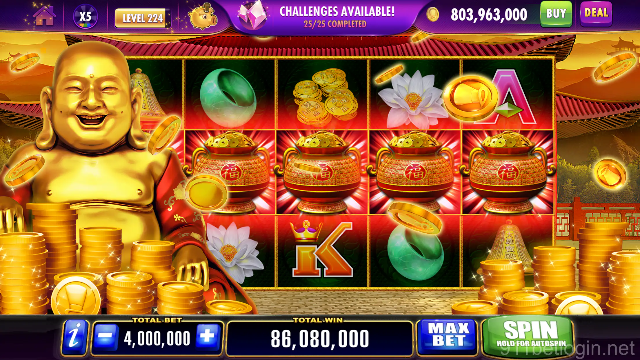 Tela inicial do app 911bet